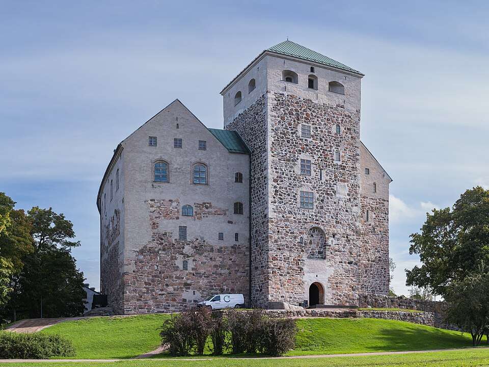 Turku Castle at the harbour mouth